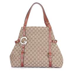 1:1 Gucci 247393 New Charlotte Large Tote Bags-Brown Fabric